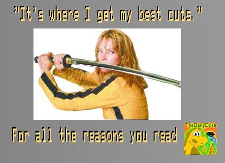 Rejected Kill Bill Uma Samurai Endorses The Daily Dose