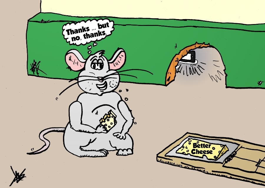 better cheese mouse trap cartoon by laughzilla on april 22, 2014